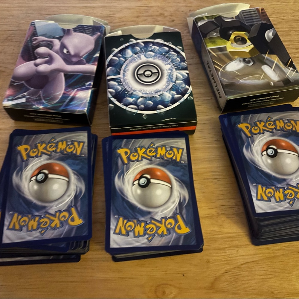 120 Pokémon Cards with Boxes